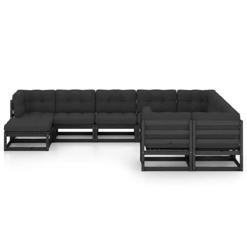 Tuinset van massief grenenhout voor ontspanning en gezelligheid - Tuinsets