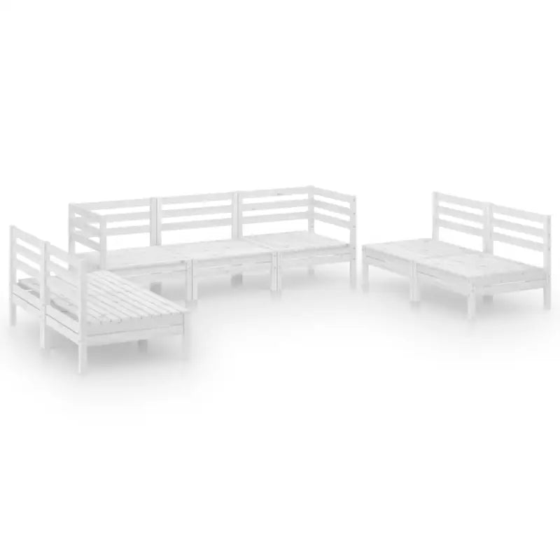 Tuinset van massief grenenhout voor ontspanning en gezelligheid - Tuinsets