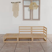 Tuinset van massief grenenhout voor ontspanning en gezelligheid - Tuinsets