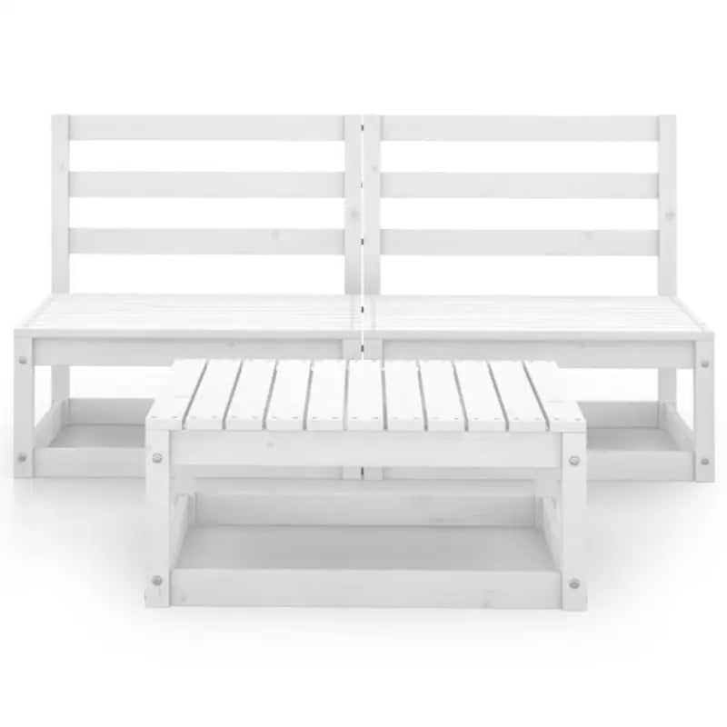 Tuinset van massief grenenhout voor ontspanning en gezelligheid - Tuinsets