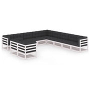 Tuinset van massief grenenhout voor ontspanning en gezelligheid - Tuinsets