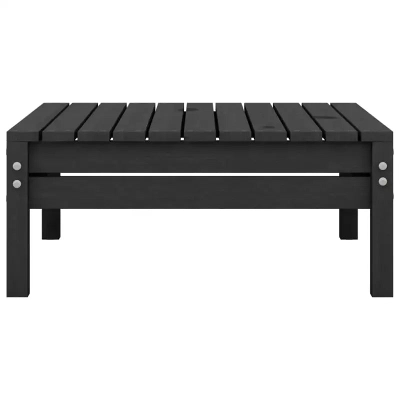 Tuinset van massief grenenhout voor ontspanning en gezelligheid - Zwart - Tuinsets