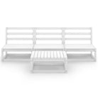 Tuinset van massief grenenhout voor ontspanning en gezelschap - Tuinsets