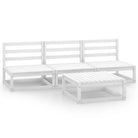 Tuinset van massief grenenhout voor ontspanning en gezelschap - Tuinsets
