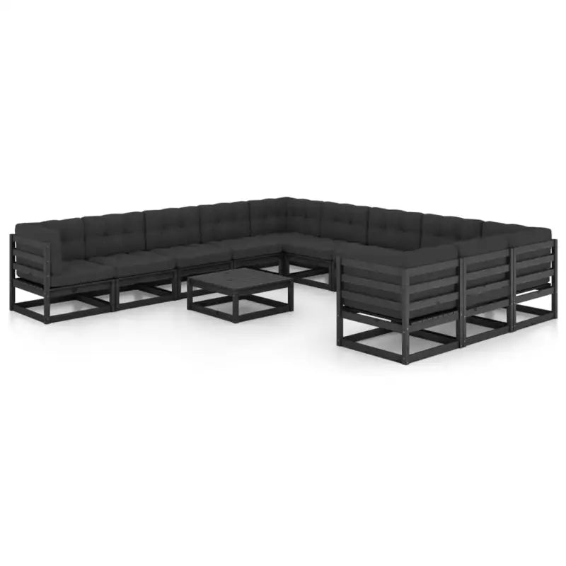 Tuinset van massief grenenhout voor ontspanning en samenzijn - Tuinsets