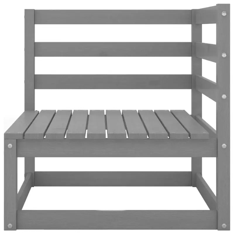 Tuinset van massief grenenhout voor ontspanning en samenzijn - Tuinsets