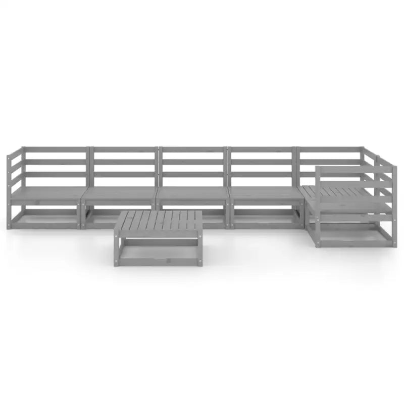 Tuinset van massief grenenhout voor ontspanning en samenzijn - Tuinsets