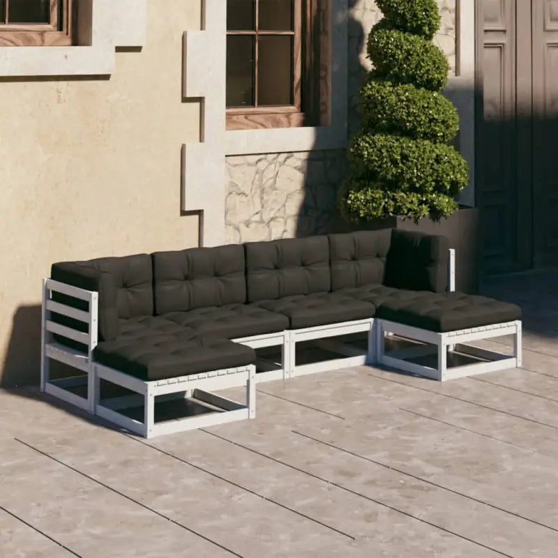 Tuinset van massief grenenhout voor ontspanning en samenzijn - Tuinsets