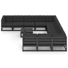Tuinset van massief grenenhout voor ontspanning en samenzijn - Tuinsets