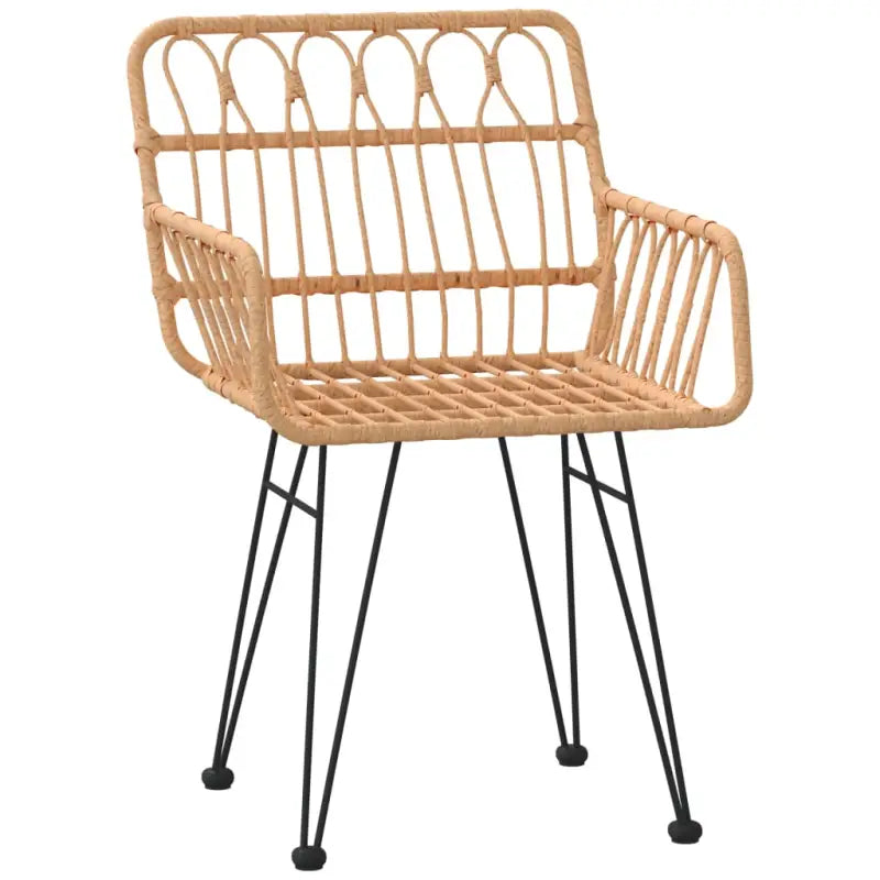 Tuinset van poly rattan met duurzaam uiterlijk en eenvoudig schoon te maken - Tuinsets