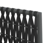 Tuinset van poly rattan met gehard glas voor eenvoudig schoon Genieten - Tuinsets