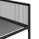Tuinset van poly rattan met gemakkelijk schoon en gepoedercoat staal - Tuinsets