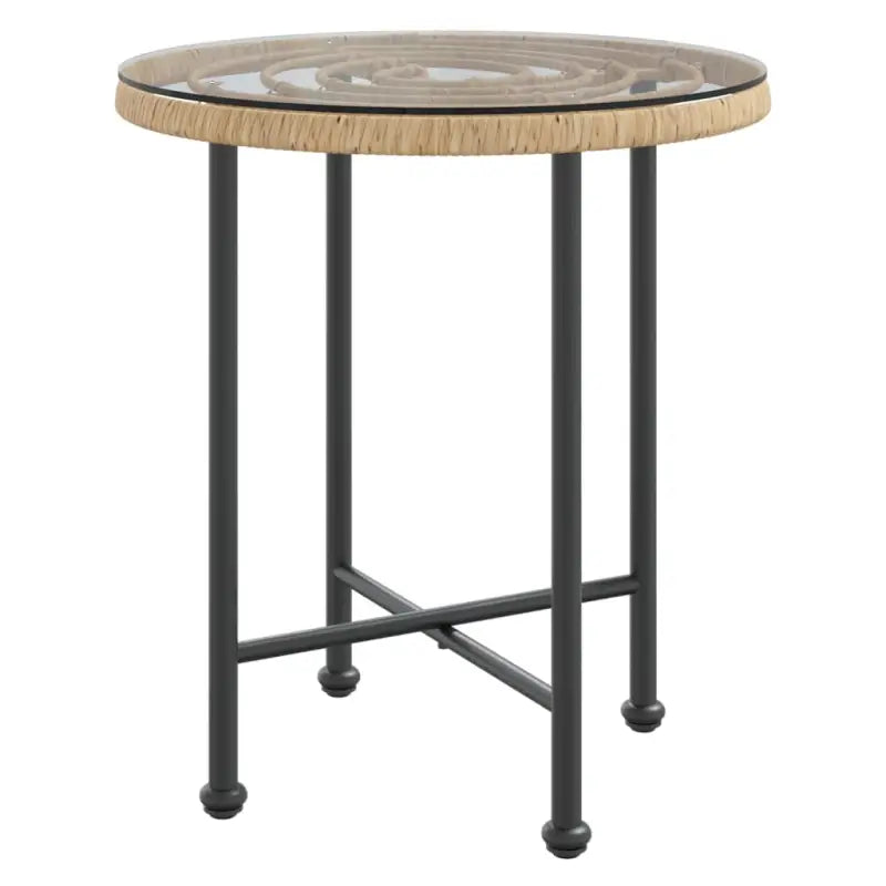 Tuinset van poly rattan met mooi uiterlijk en afmetingen eenvoudig schoon - Tuinsets