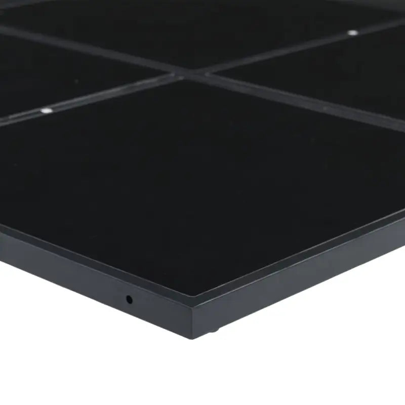 Tuinset van zwart gepoedercoat staal voor buiten en terras - Tuinsets