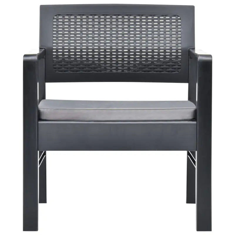 Tuinset voor ontspannen buitenleven en sociale momenten - Grijs - Tuinsets