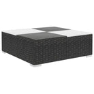 Tuinset voor stijl en comfort het hele jaar door buitengebruik - Zwart - Tuinsets