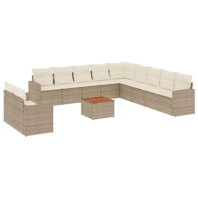 Tuinsets in beige materiaal met gepoedercoat staal en ideale afmetingen - Tuinsets