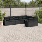 Tuinsets in beige materiaal met gepoedercoat staal en perfecte afmetingen - Zwart / Zonder tafel - Tuinsets