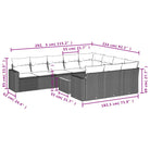 Tuinsets in gemengd beige materiaal voor comfortabele buitenruimte - Tuinsets
