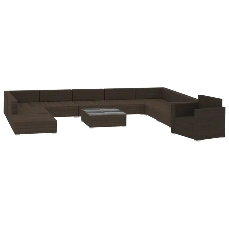 Tuinsets Levering Bevat Rattan Loungeset voor het hele jaar - Bruin - Tuinsets