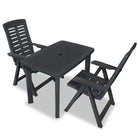 Tuinsets levering bevat weerbestendige bistroset met parasolgat - Tuinsets