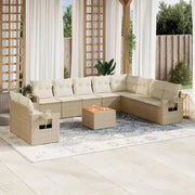 Tuinsets met beige materiaal en gepoedercoat staal voor buiten ontspanning - Tuinsets