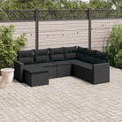 Tuinsets met beige materiaal en gepoedercoat staal voor buitenplezier - Zwart / Zonder tafel - Tuinsets