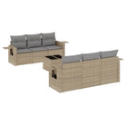 Tuinsets met beige materiaal en gepoedercoat staal voor jouw terras - Tuinsets