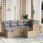 Tuinsets met gemengd beige materiaal voor een gezellige buitenruimte - Tuinsets