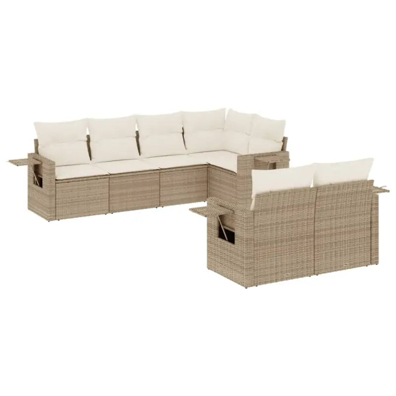 Tuinsets met gepoedercoat staal en beige materiaal voor buitenplezier - Tuinsets