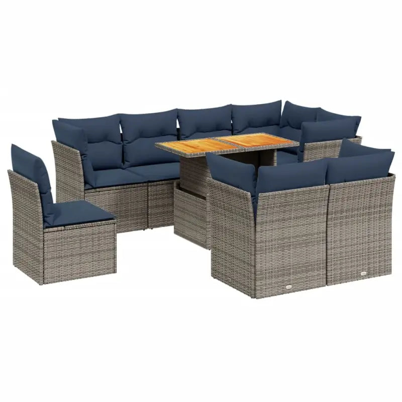 Tuinsets met grijs materiaal en gepoedercoat staal voor buitenplezier - Tuinsets