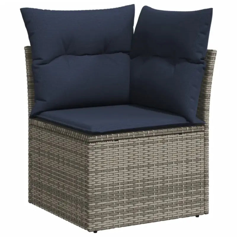 Tuinsets met grijs materiaal en gepoedercoat staal voor comfortabele zithoeken - Tuinsets