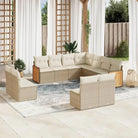 Tuinsets met grijs materiaal en waterdichte zak voor buitencomfort - beige en crèmekleurig / Zonder tafel - Tuinsets