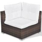 Tuinsets met levering bevat rattan loungeset voor het hele jaar buiten - Tuinsets