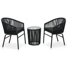 Tuinsets met levering bevat voor gezellige buitenmomenten - Zwart - Tuinsets