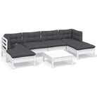 Tuinsets met massief grenenhout en comfortabele rugzijkussen - Tuinsets