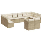 Tuinsets met poly rattan en comfortabele zitervaring in gepoedercoat staal - Tuinsets