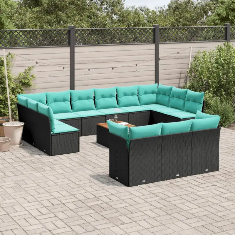Tuinsets met poly rattan en gepoedercoat staal voor buitenplezier - Tuinsets