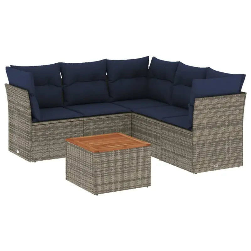 Tuinsets met poly rattan en gepoedercoat staal voor comfortabel buitenplezier - Tuinsets