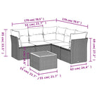 Tuinsets met poly rattan en gepoedercoat staal voor comfortabel buitenplezier - Tuinsets