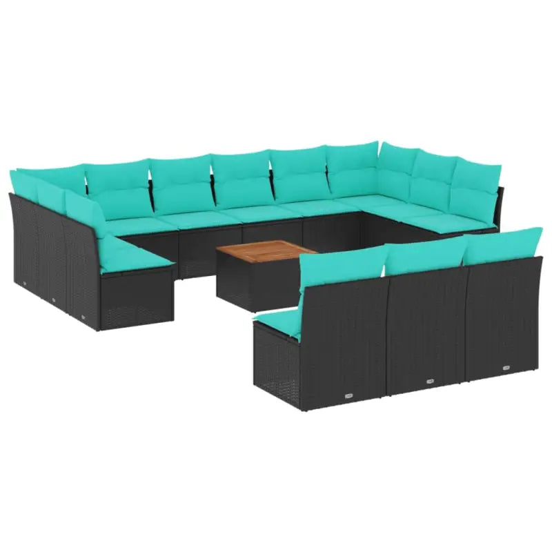 Tuinsets met poly rattan en gepoedercoat staal voor outdoor ontspanning - Tuinsets