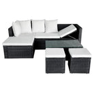 Tuinsets met stalen frame voor moderne elegantie levering bevat - Tuinsets