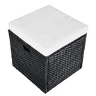 Tuinsets met stalen frame voor moderne elegantie levering bevat - Tuinsets