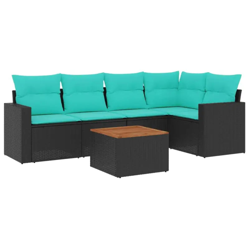 Tuinsets met zwart gepoedercoat staal voor comfortabele buitenruimte - Tuinsets