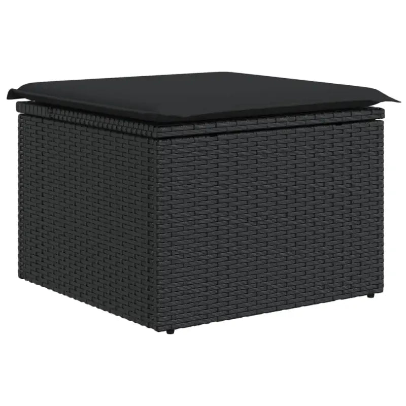 Tuinsets met zwart materiaal en gepoedercoat staal voor comfortabel buiten genieten - Tuinsets