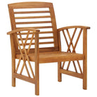 Tuinsets van massief acaciahout met vintage uitstraling - Tuinsets