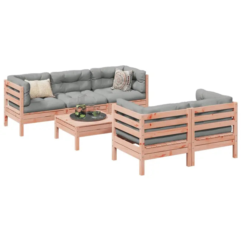 Tuinsets van massief Douglas vurenhout voor buiten comfortabel genieten - Tuinsets