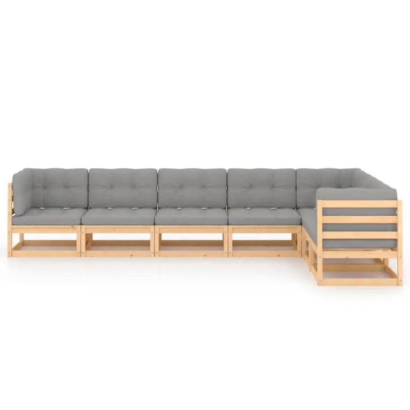 Tuinsets van massief grenenhout voor ontspanning en gezelligheid - Tuinsets