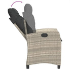 Tuinstoelen en tafel met poly rattan en gemakkelijk schoon glas - Tuinsets