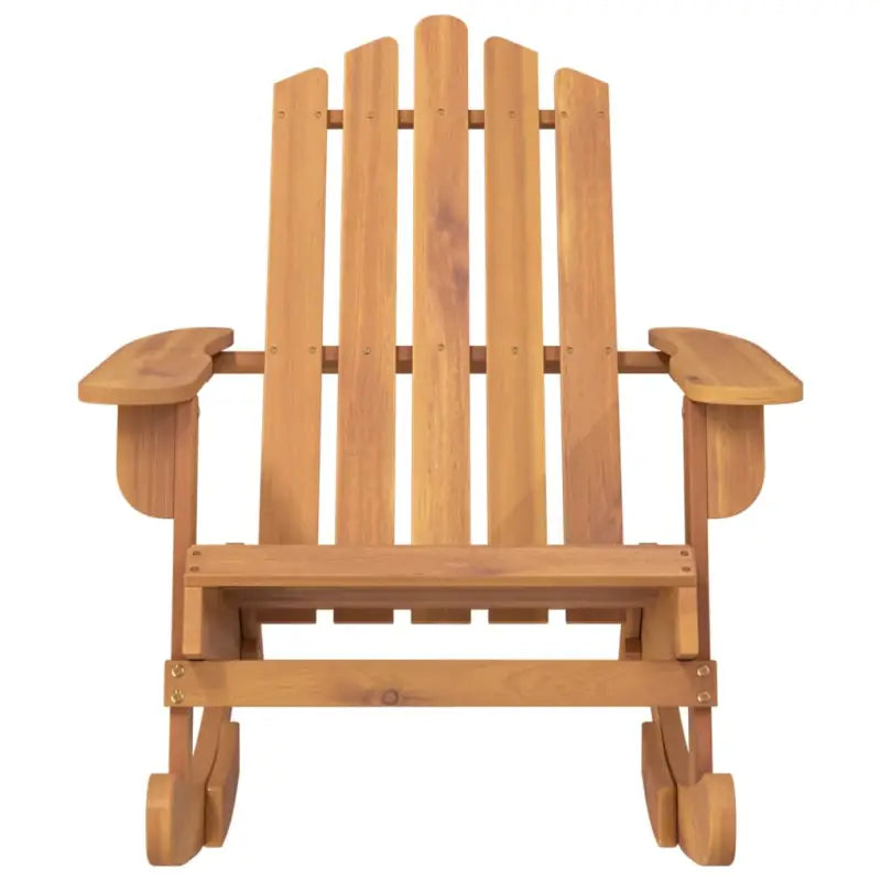 Tuinstoelen in Adirondack stijl van massief acaciahout - Tuinstoelen